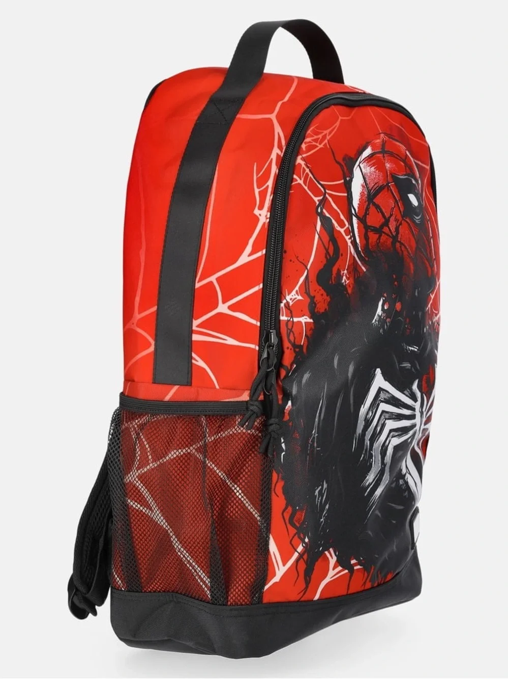 Marvel Red and Black Spider-Man Venom Graphic Backpack for Kids W